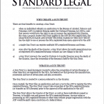 Standard Legal Gun Trust Intro Document