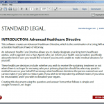 Standard Legal Living Will Q&A Introduction