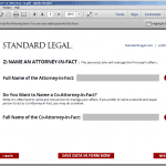 Standard Legal POA Q&A sample
