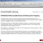 Standard Legal Power of Attorney Q&A Introduction