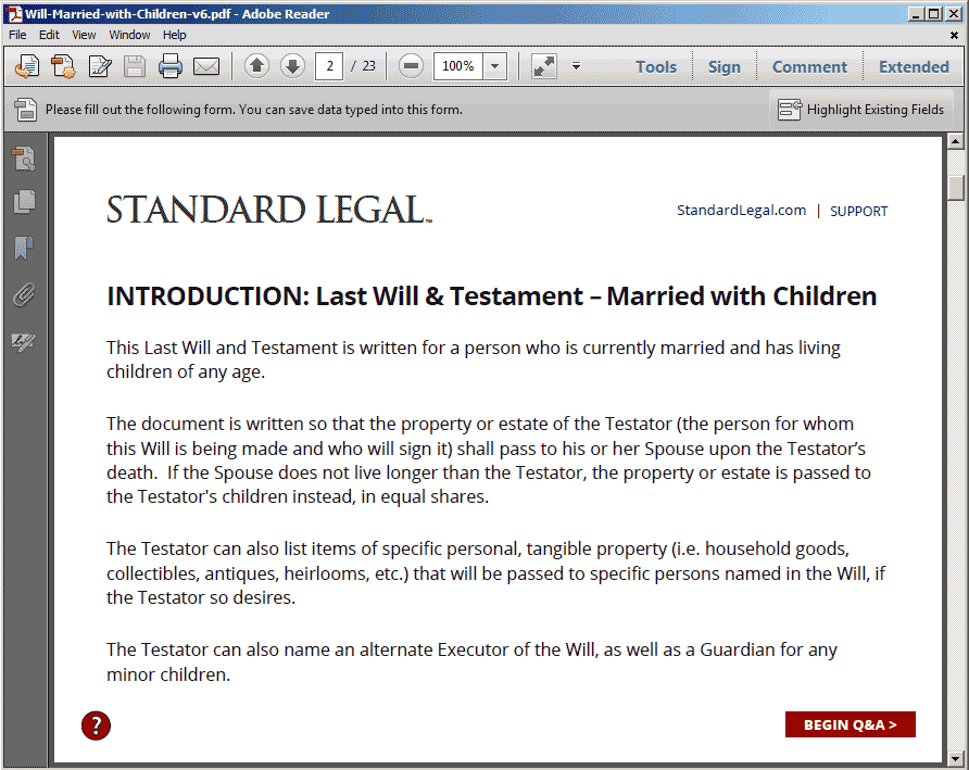 last will and testament software for mac