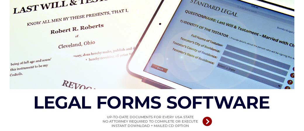 Do It Yourself Legal Forms Software
