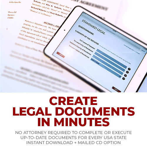 Create Legal Documents in Minutes, No Attorney Required