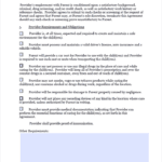 Childcare Services 'Nanny' Agreement #2